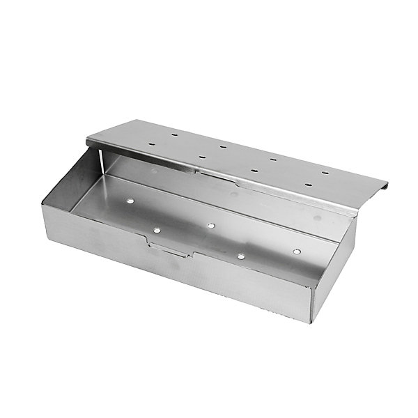 Boîte de fumage pour barbecue Patton Solid en acier inoxydable