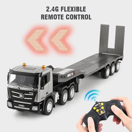 NNEOBA RC Flat Truck 9-Channel Alloy Remote Control Trailer