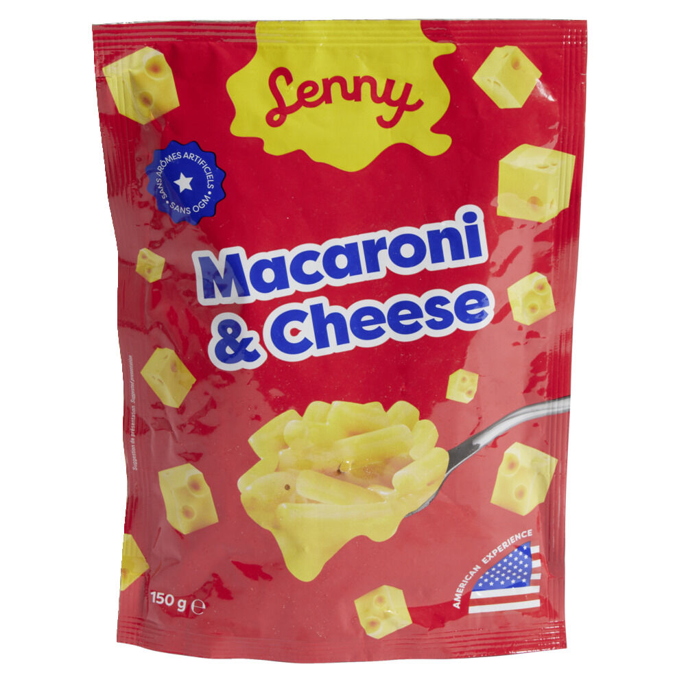 Macaronis au fromage Lenny à réchauffer 150gr