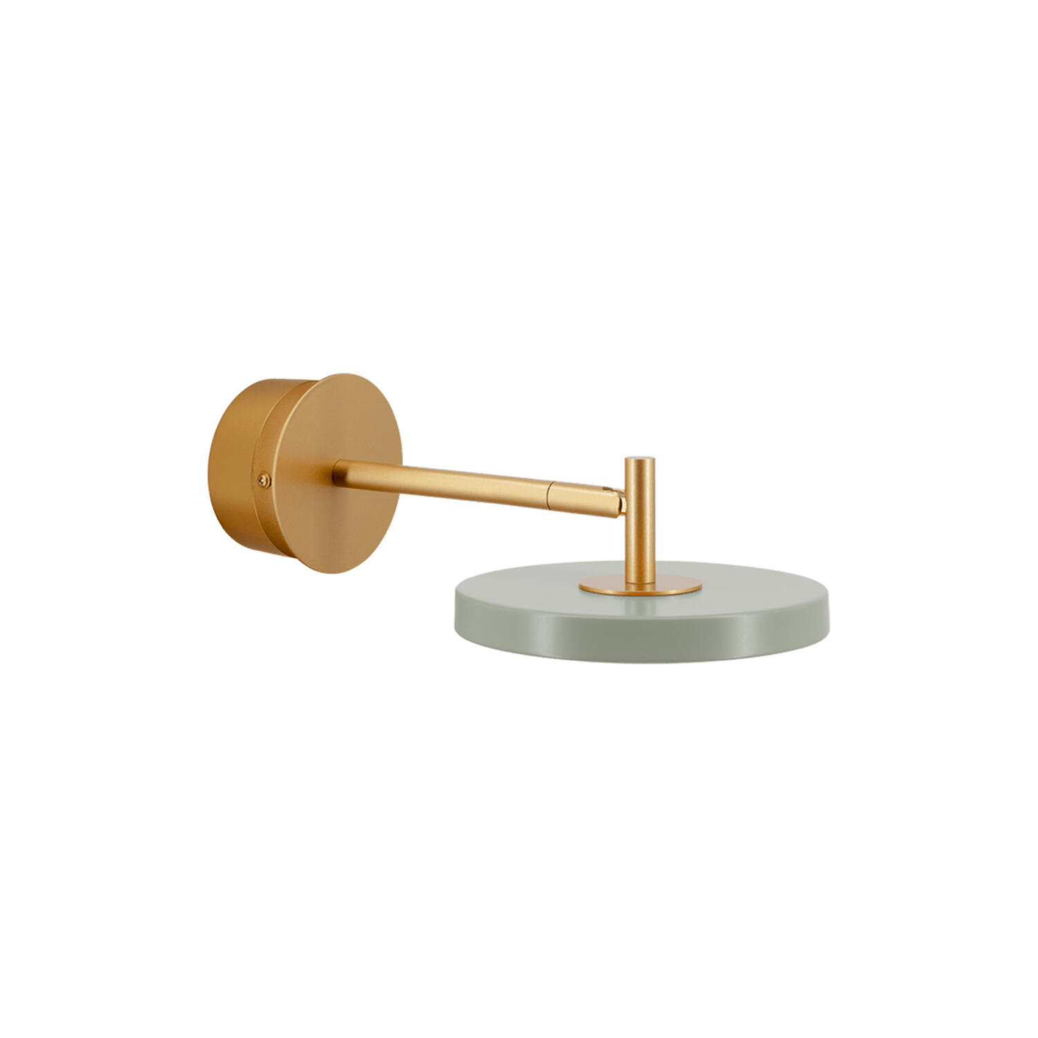 Asteria Short Wall Lamp, nuance olive