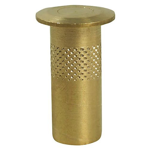 Gâche à ressort anti-poussière pour serrure diamètre 8mm laiton poli - IBFM - 475008