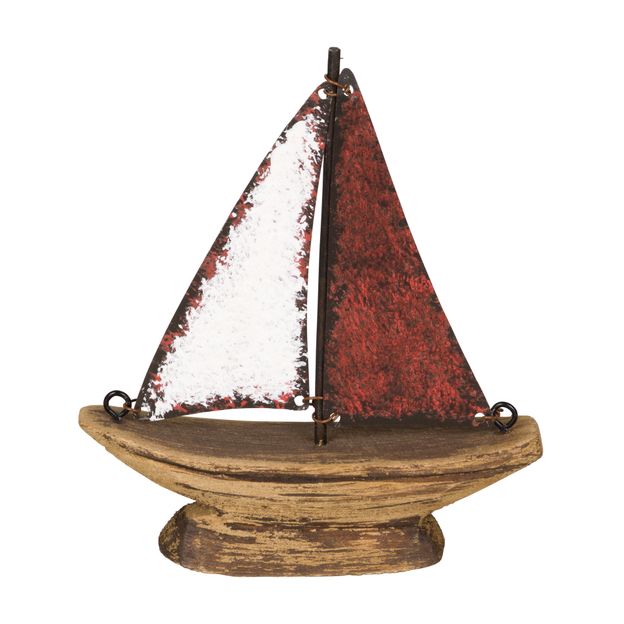 ADORNO BARCO MESA 12 CM BAÍA