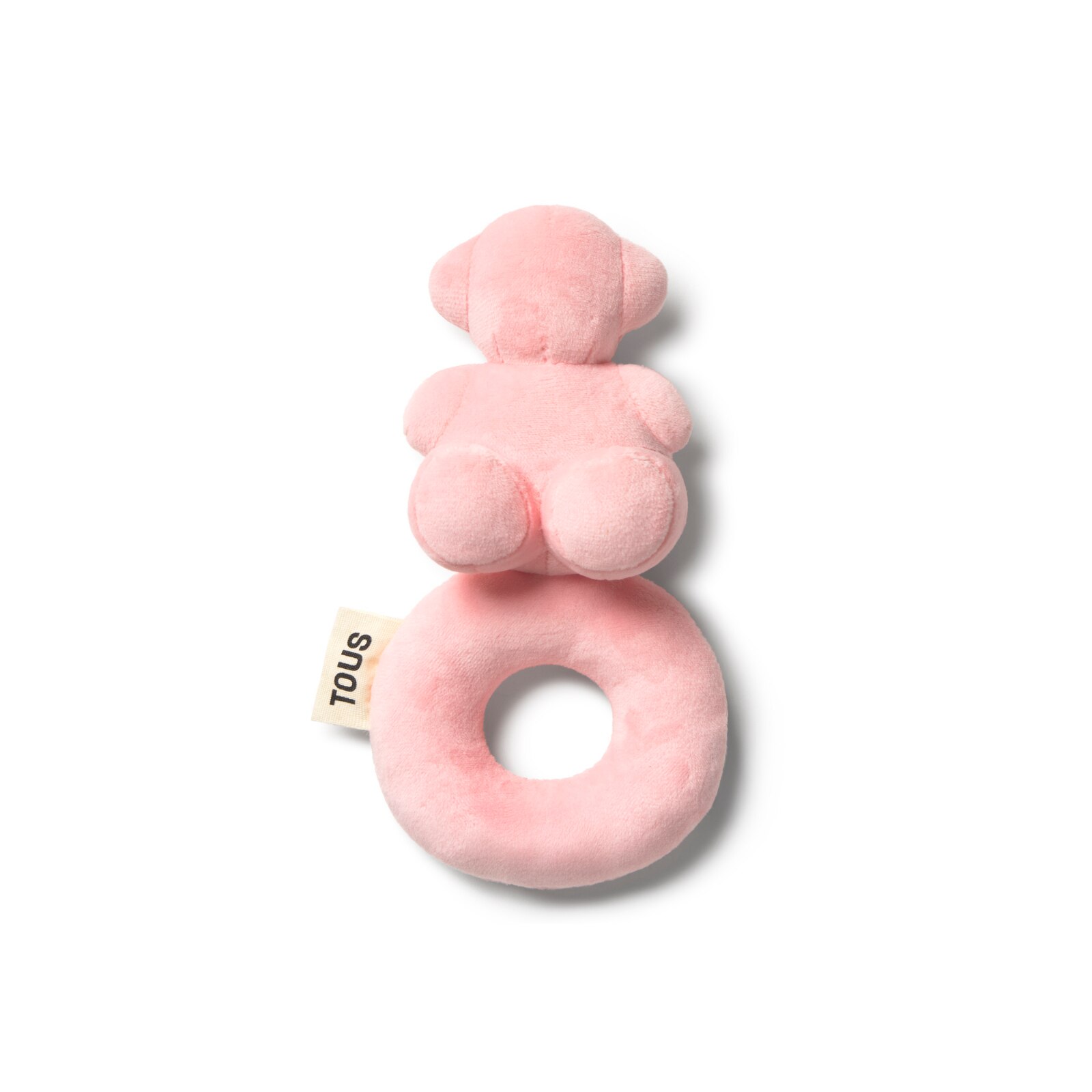 Sonajero de bebé TBear rosa