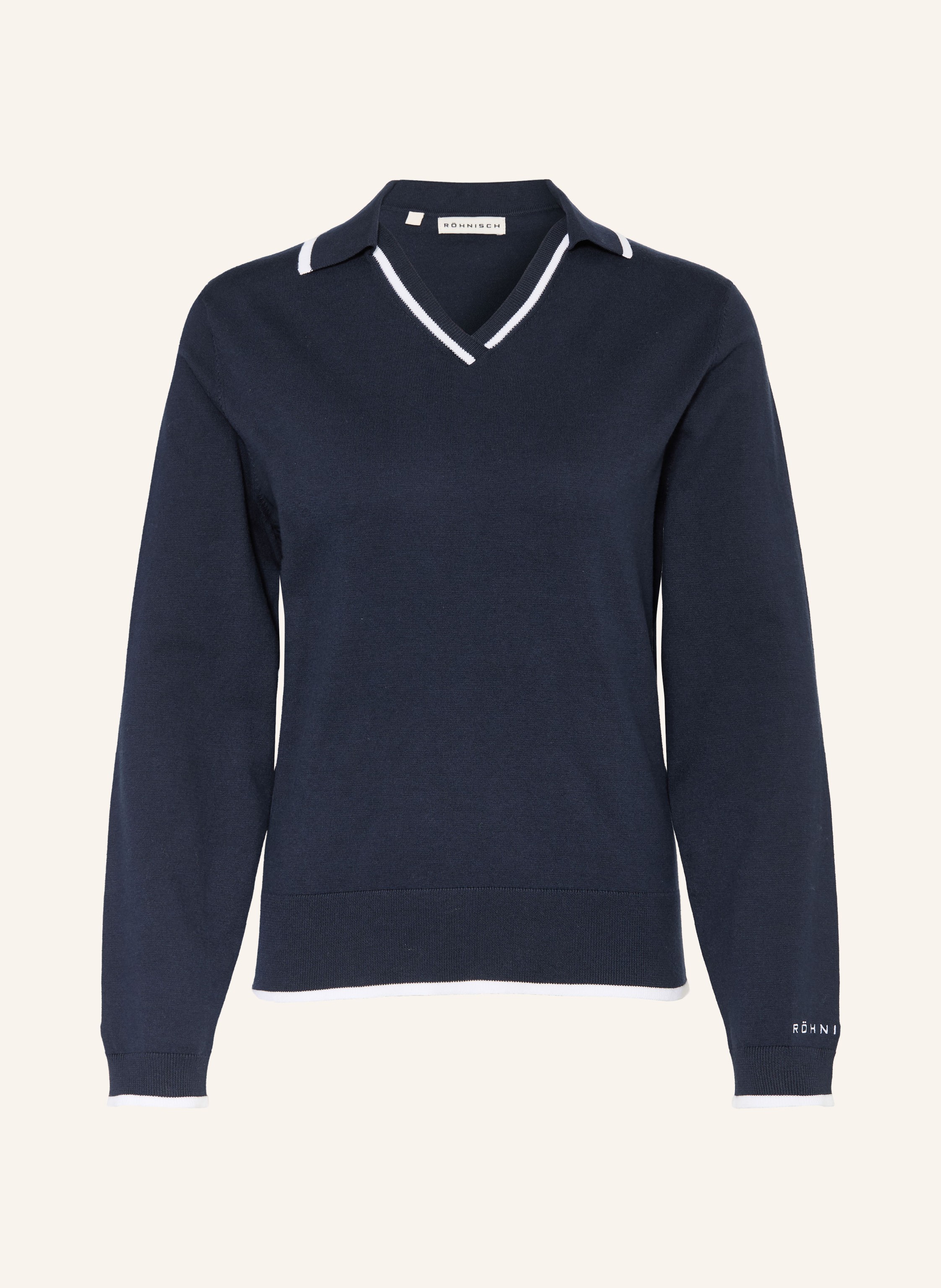 RÖHNISCH Strick-Poloshirt