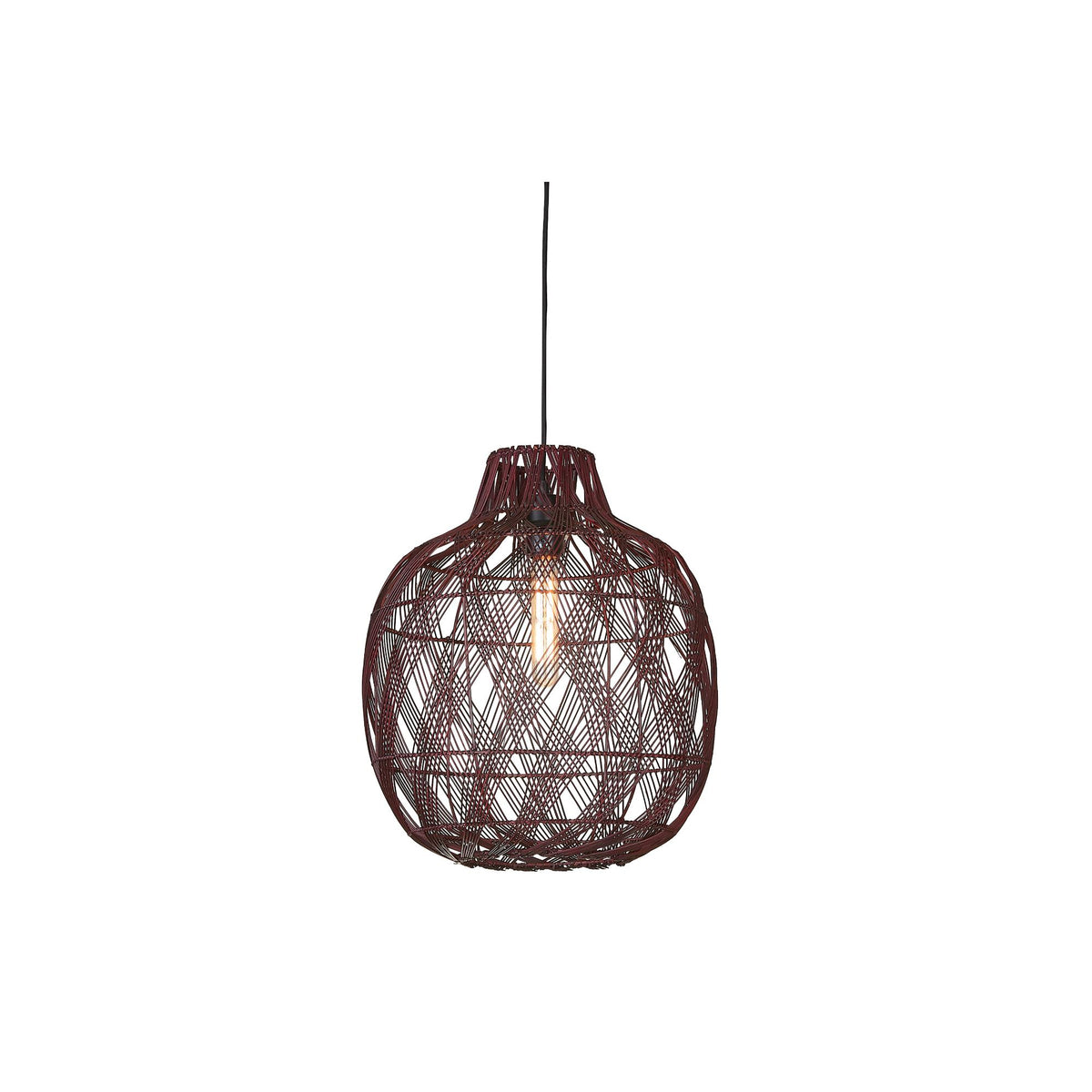 GOOD&MOJO hanglamp MENDOZA - rood - Ø40cm