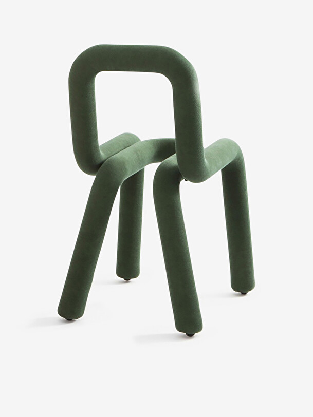 Chaise bold kaki - moustache kaki