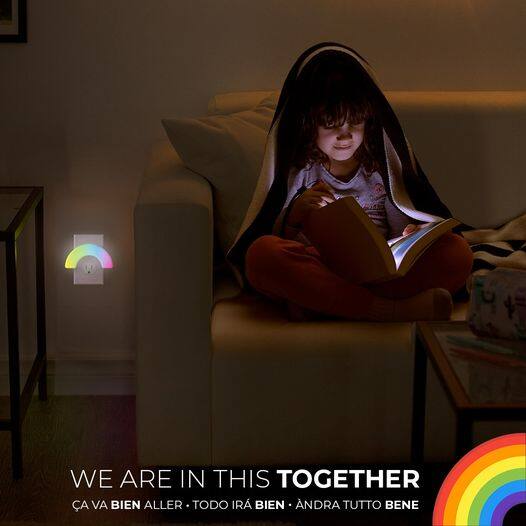 Globe Electric LED Rainbow Night Light