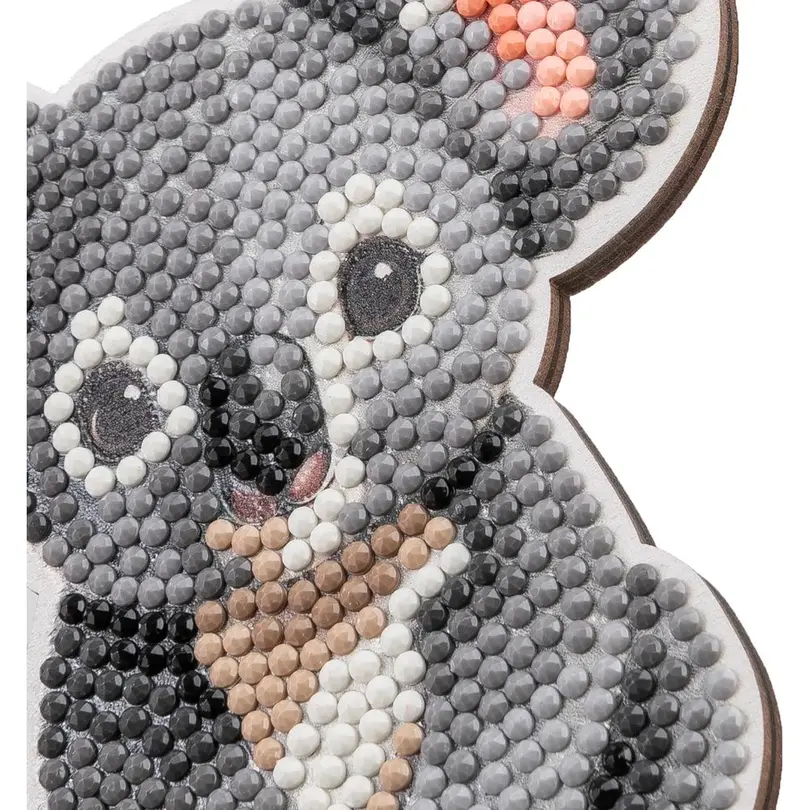 Bastelset Crystal Art Wildlife Buddies