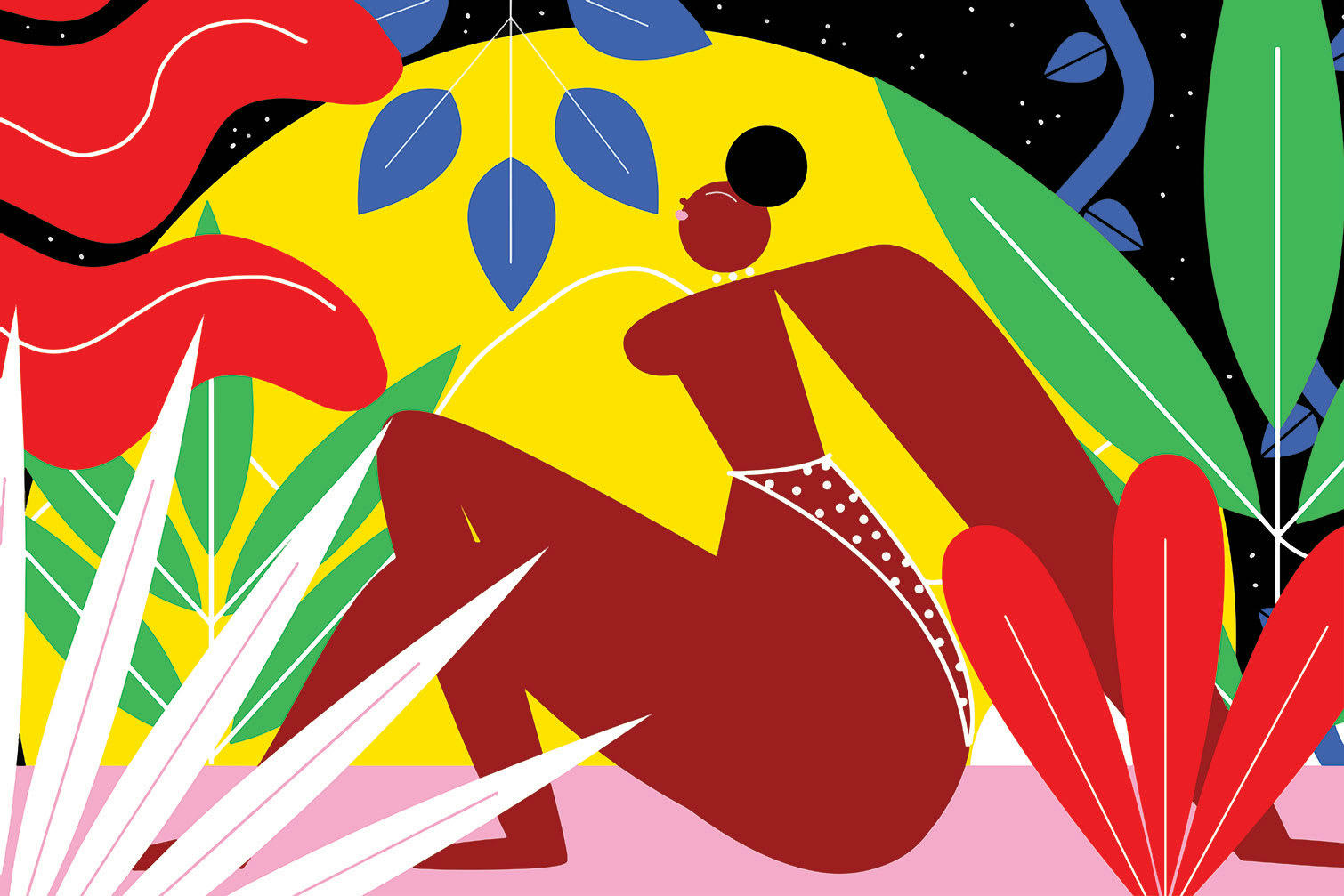 - Tableau collage all be feminist imprimé sur alu 45x30cm