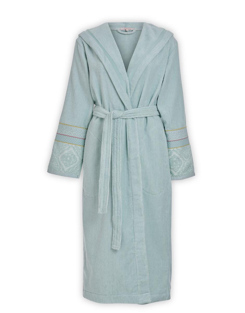 Pip Studio badjas Soft Zellige - M - blauw