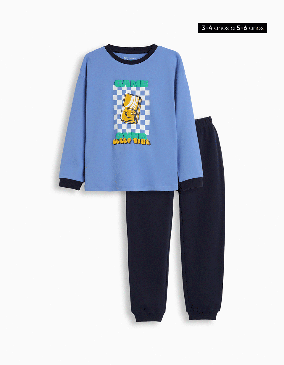 Pijama, Menino, Azul Claro