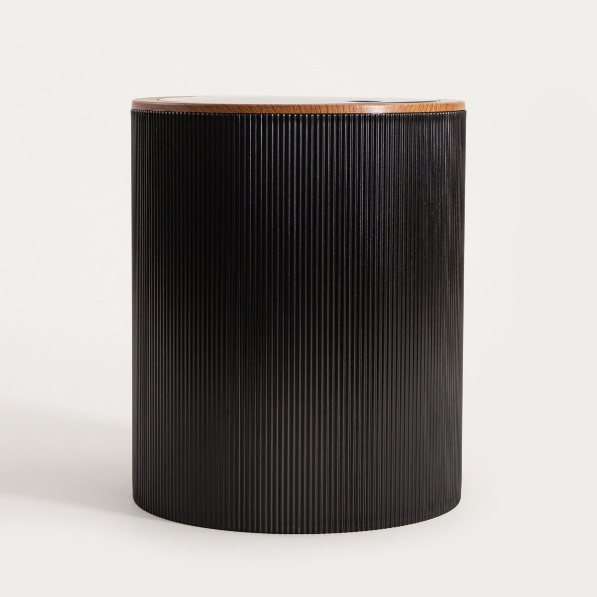 Kosz łazienkowy DIALL czarny 19x19x23 cm