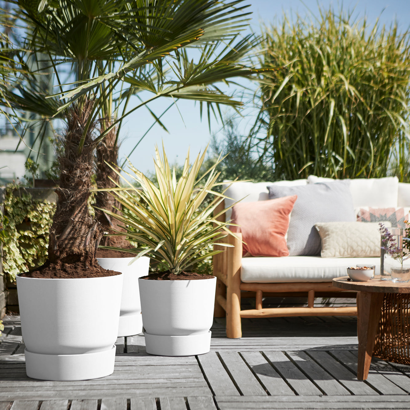 elho Greenville Bloempot 47 cm - 100% gerecycled kunststof