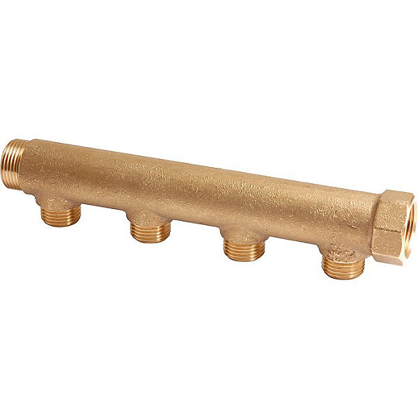 Collecteur 4 sorties - MF 3/4' - M 1/2' - Riquier