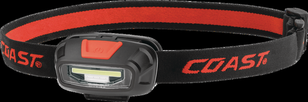 Coast FL13 250 Lumens Weatherproof Dual Colour Headlight/Headlamp, Batteries Included