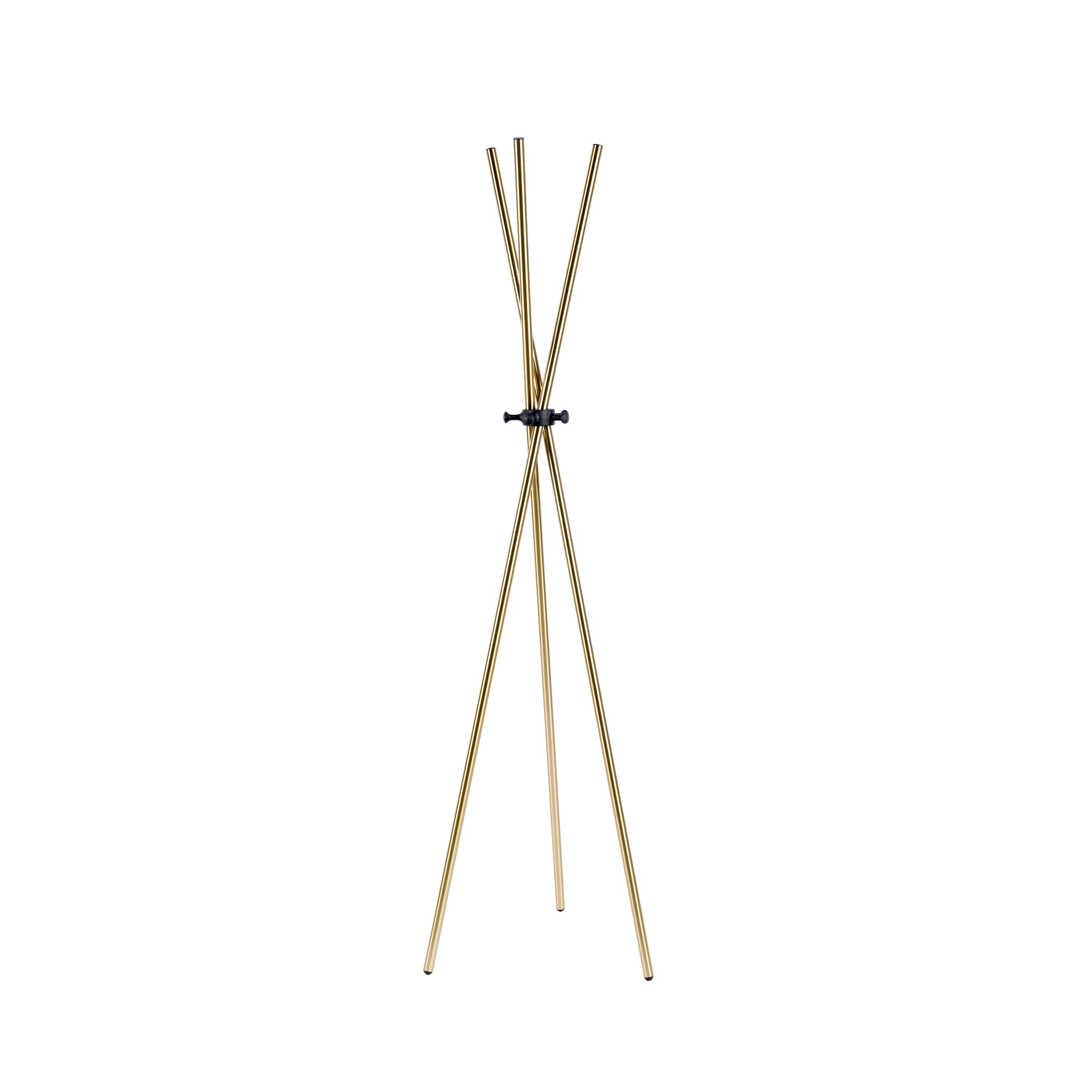 Housecraft Living Darwin Driepoot Kapstok Staand Goud