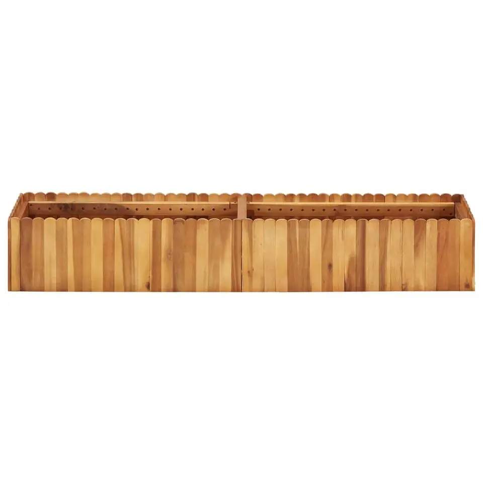 vidaXL - Houten Plantenbak - Bruin - Hout - 150 x 30 x 25 cm