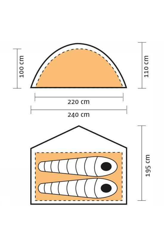Hilleberg Niak 1.5-Persoons Koepeltent