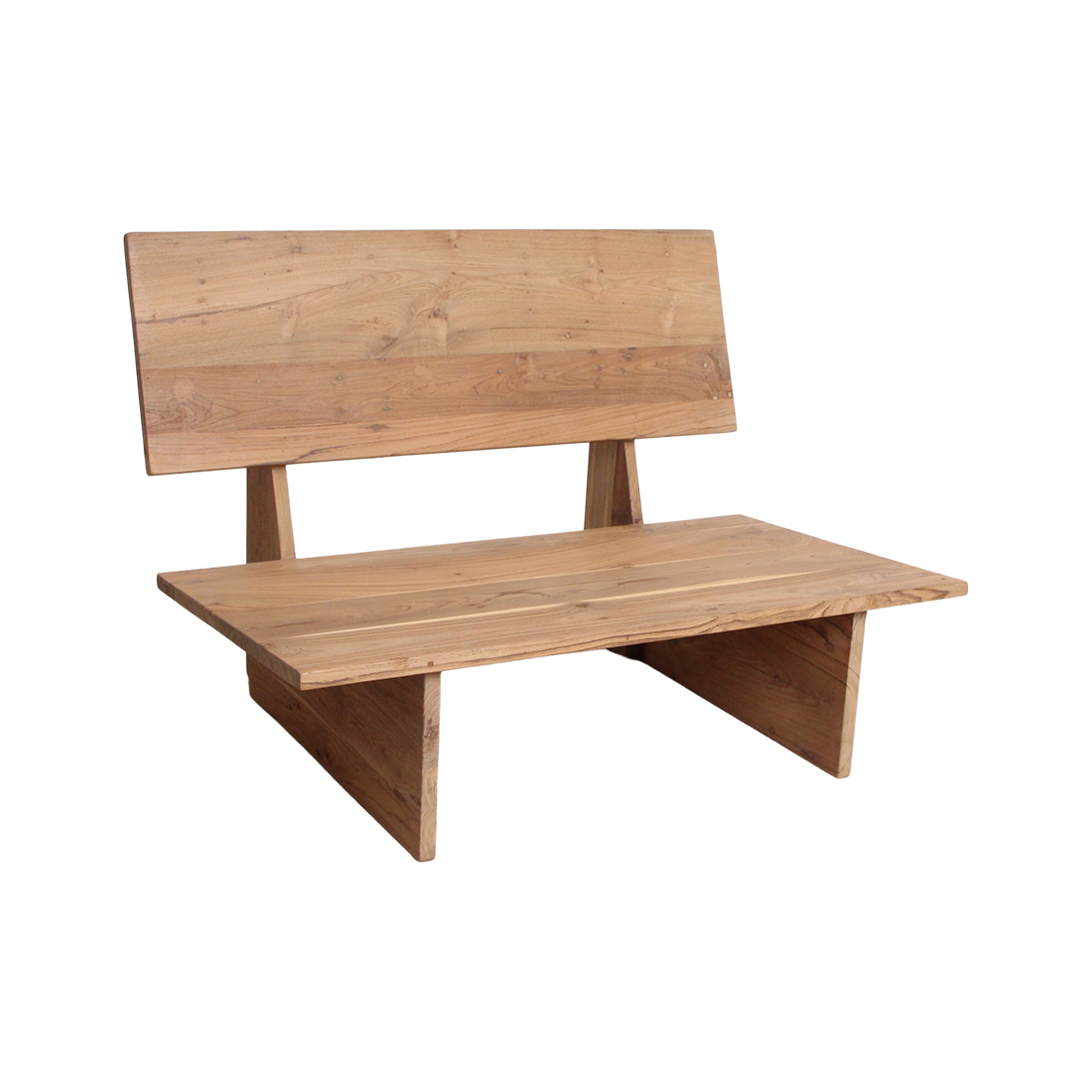 Raw Materials 1,5-zits loungestoel Thar - Teakhout