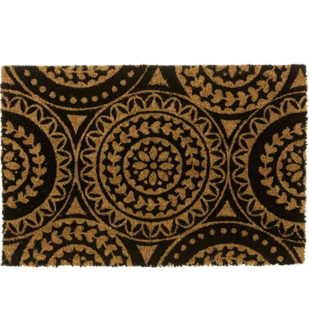 MANDALA - Essuie-pieds en fibres de coco 60x40