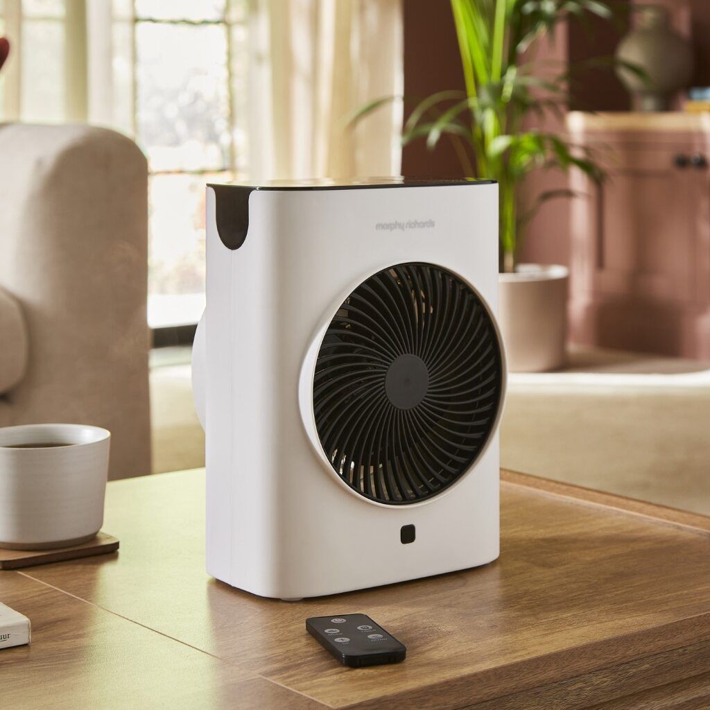 Morphy Richards HeatFlux 2kw Upright Fan Heater with Remote Control