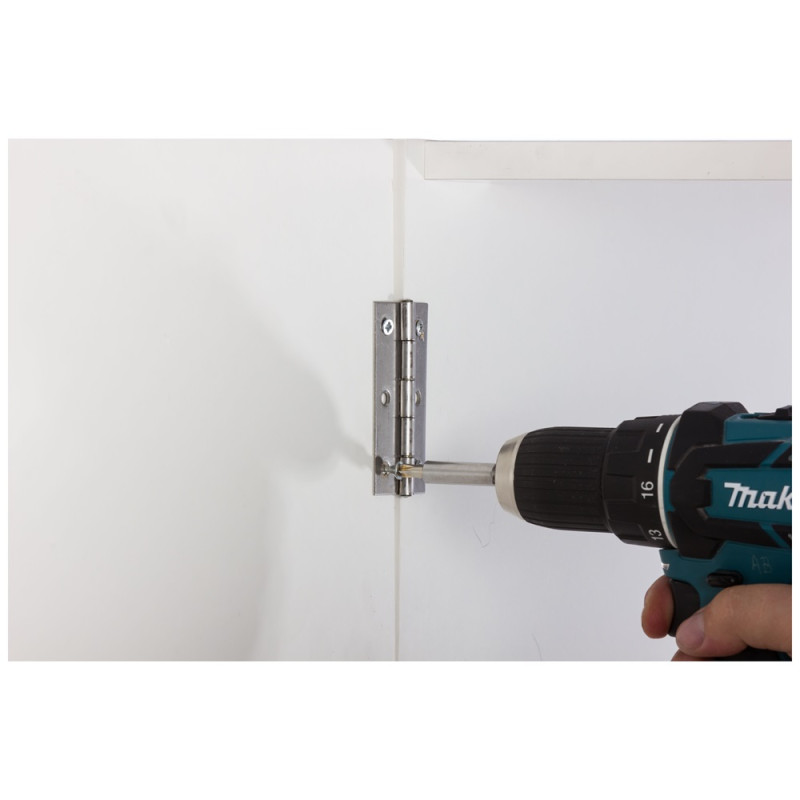 Charnière rectangulaire en acier zingué 80 x 45 mm 2 pièces TEKNIBOX