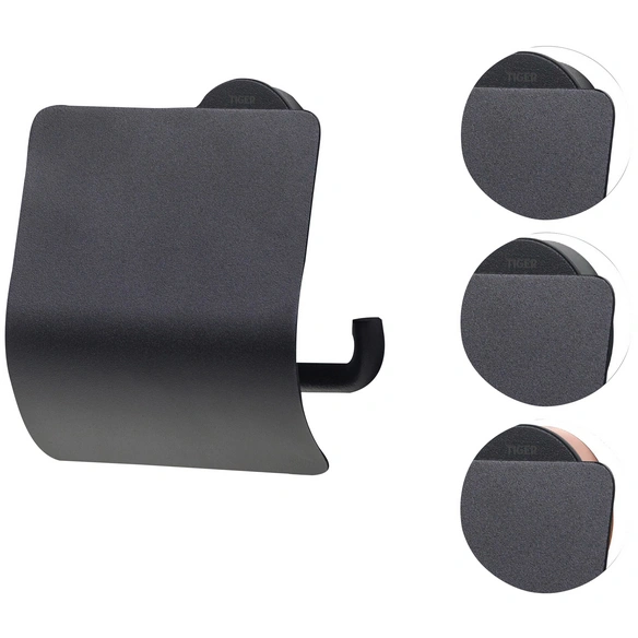 Toilettenpapierhalter »Urban«, Edelstahl/Zamak, schwarz