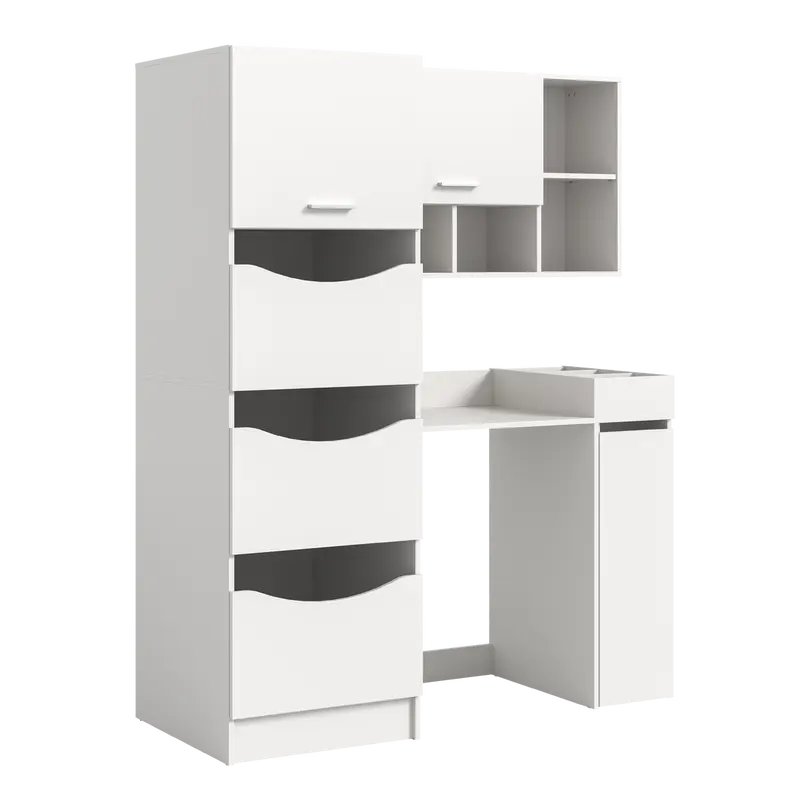 Waschmaschinenschrank 4-teilig Free