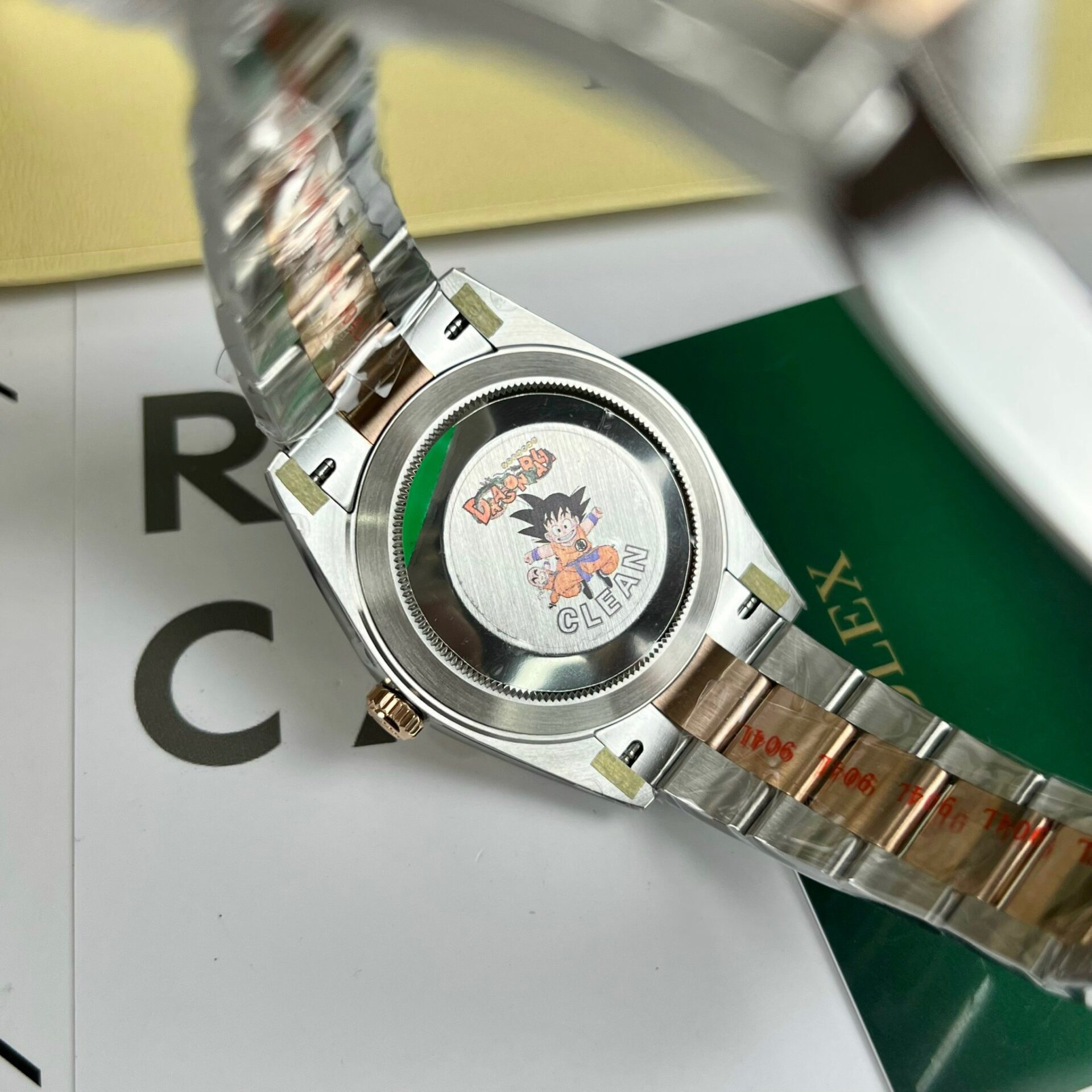 Rolex Datejust 126331 SS/RG Plated Chocolate Dial 41mm Oyster Super Clone