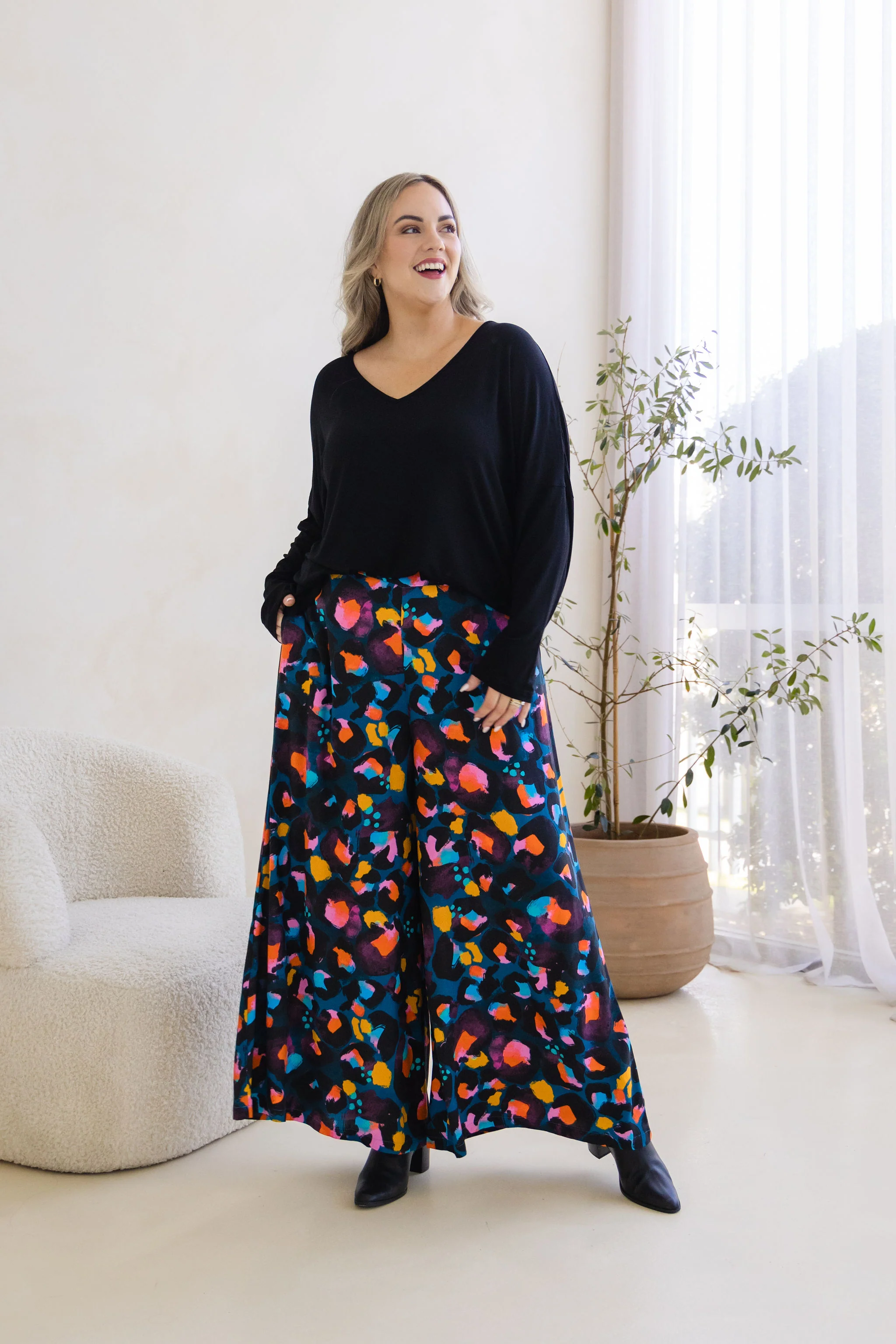Larsa Pant in Verona by Kasey Rainbow