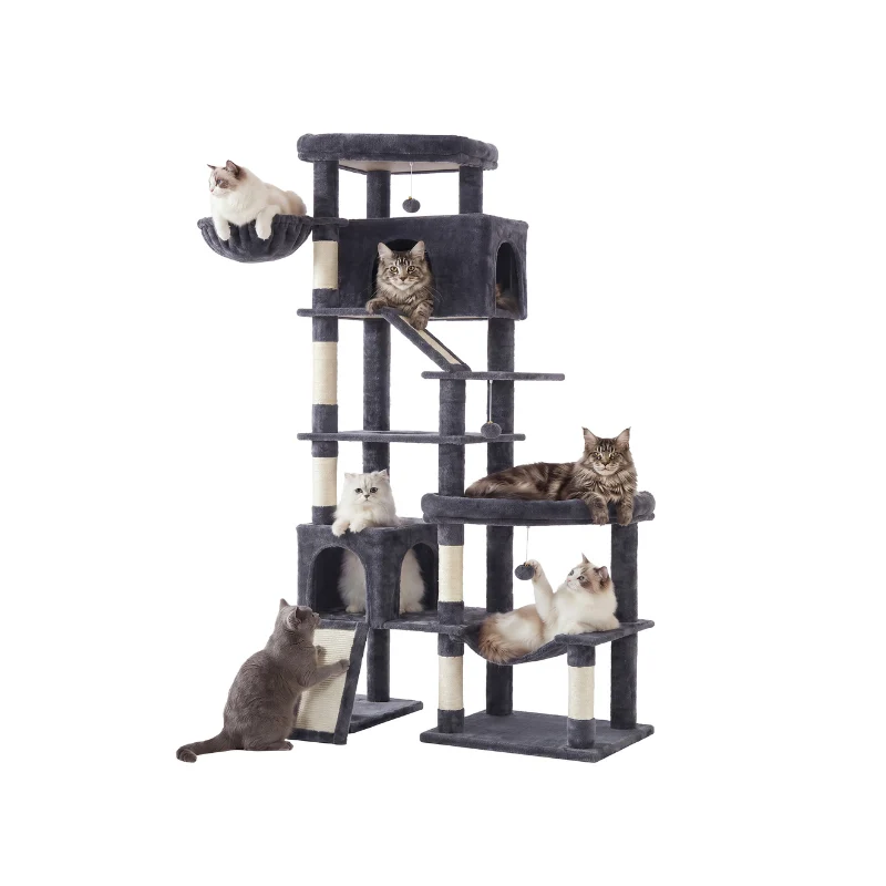 Collection Clawfy-Arbre à chat XXL avec base double
