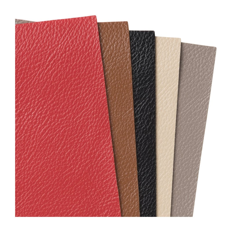 Kunstleer sheets - pu - set van 5