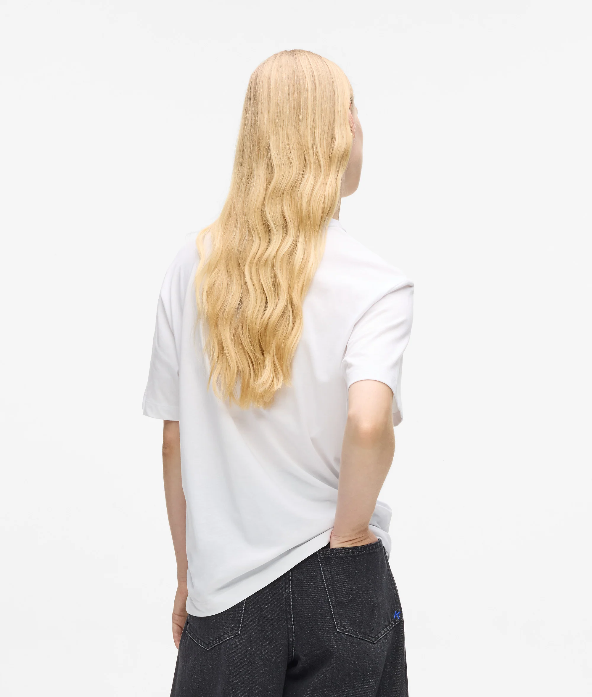 T-shirt avec logo contrastant