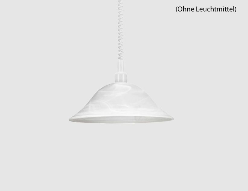 Pendelleuchte Zug weiß