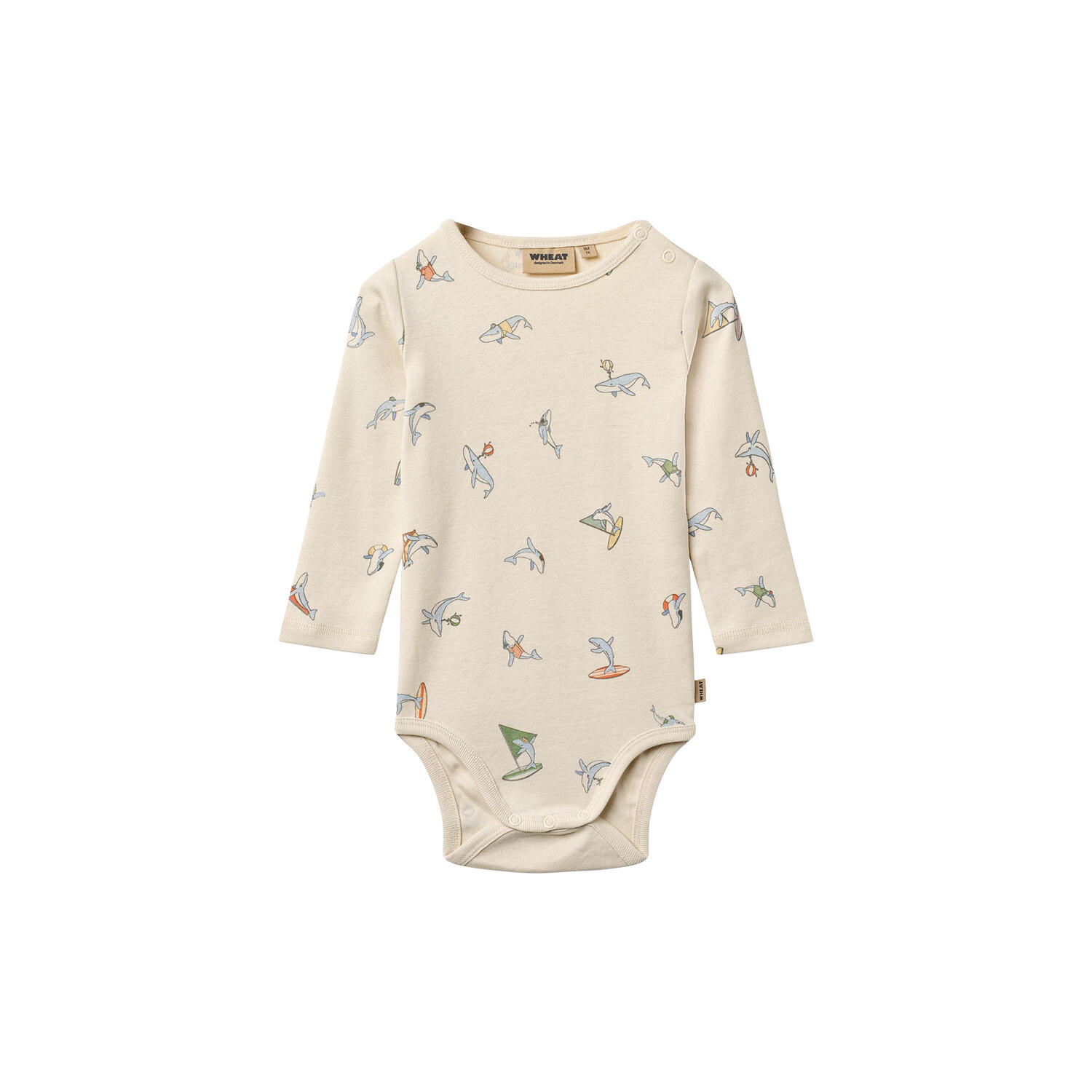 Body L/S Freddie, whale friends
