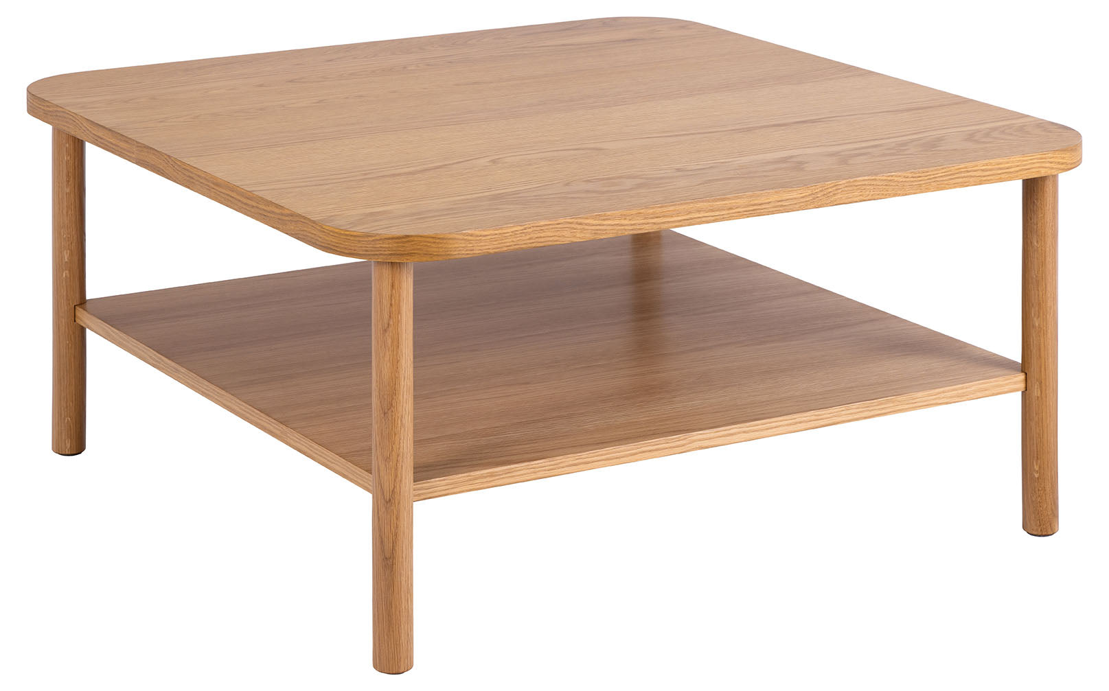 Rebellenclub Salontafel Jango - 90 x 90cm - Eiken