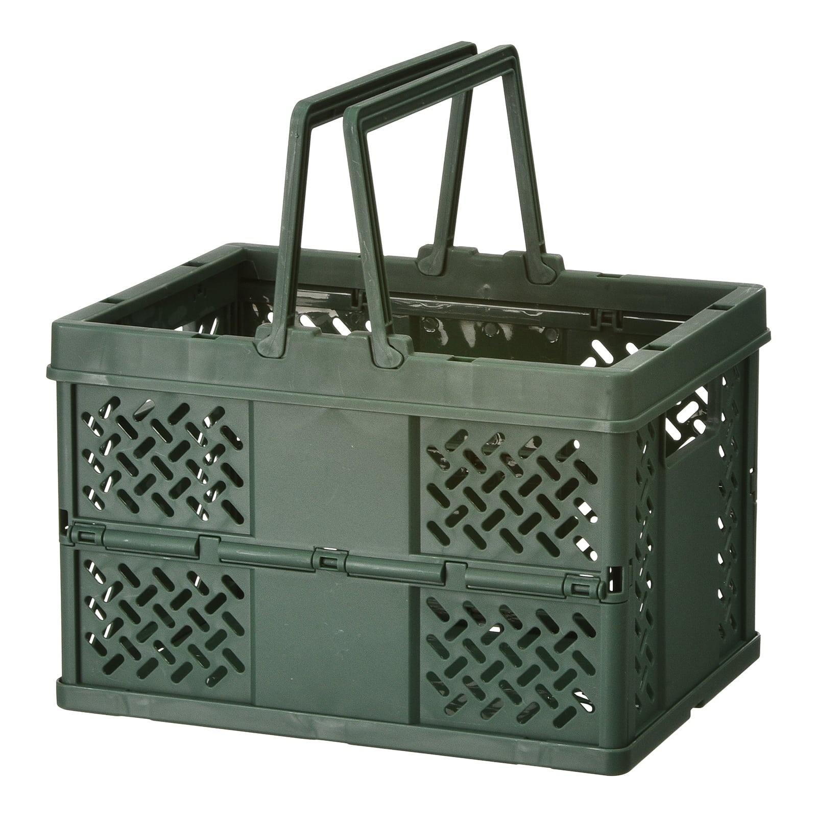 Klappbox S mit Tragegriff Grün,B 190 x H 130 x T 140 mm