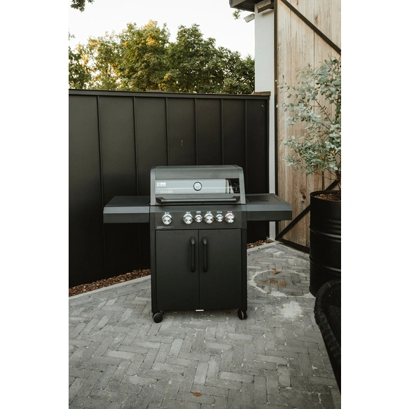 Gasgrill »New York Pro«, 4 Brenner, Sear-Brenner, matt graphit