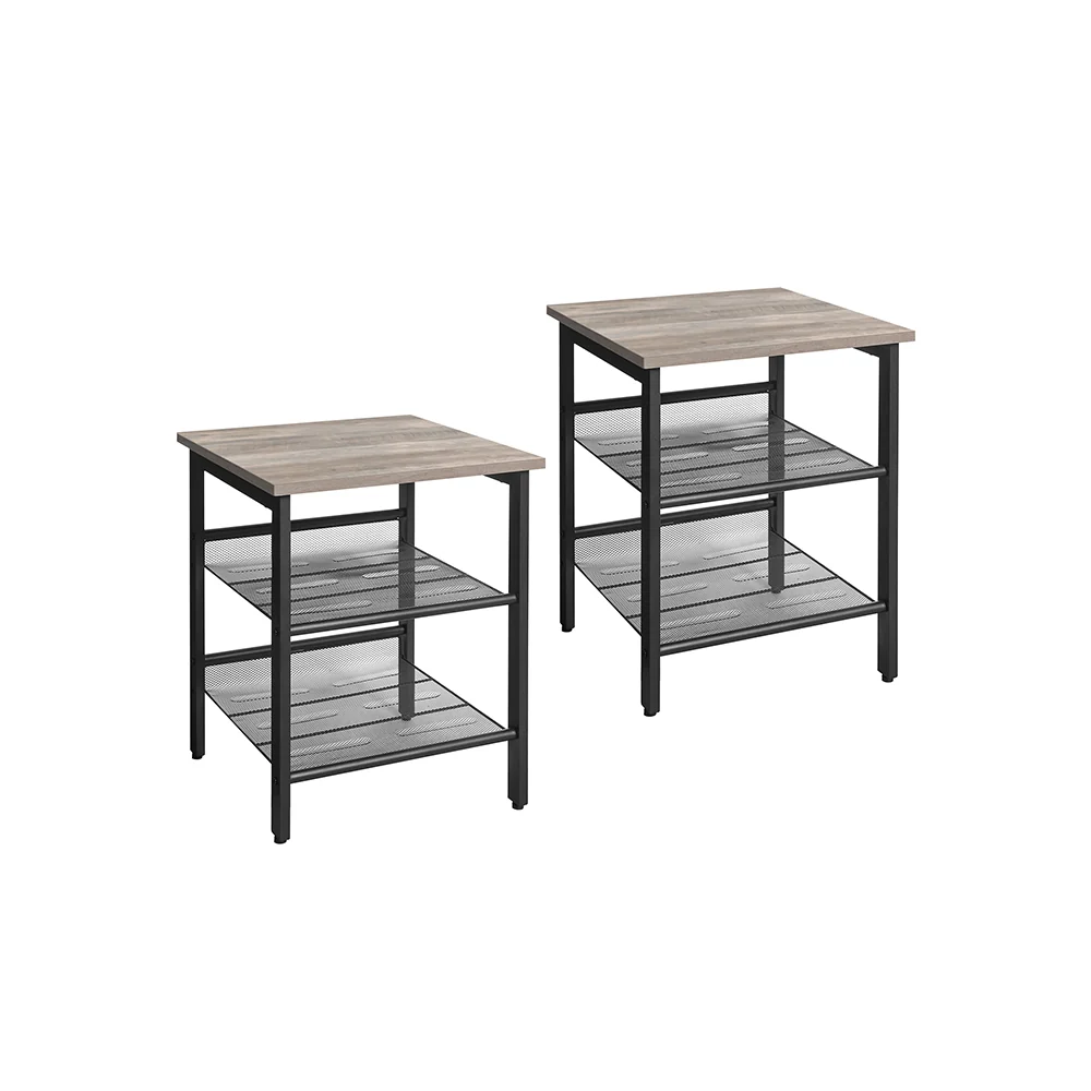2 Petites tables style industriel