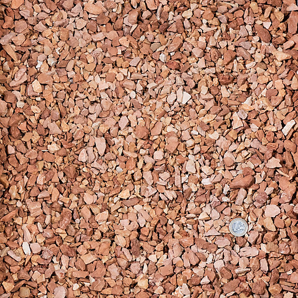 Gravier Mix Orange / Beige 8-12 mm - Lot de 50 sacs de 20 kg (20 m²) - RO'MA NATURE
