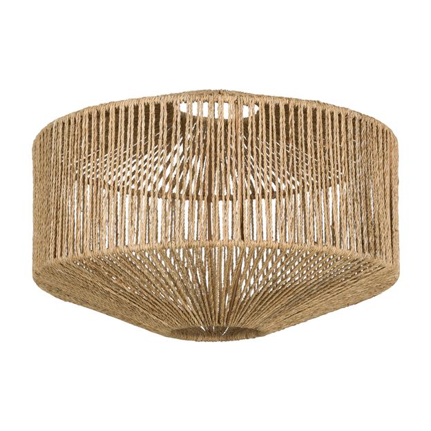 CÚPULA TETO ARUMÃ 26 CM X 42 CM
