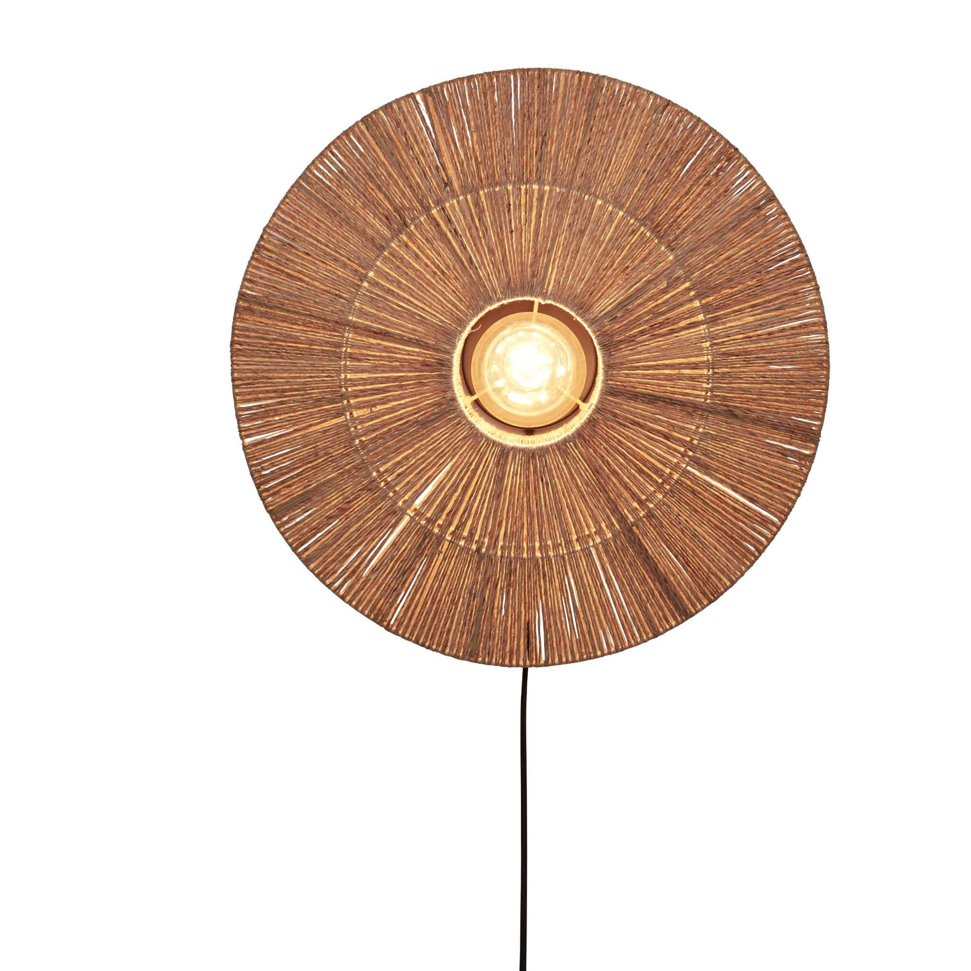 GOOD&MOJO wandlamp Iguazu - bruin - 55x14x55cm