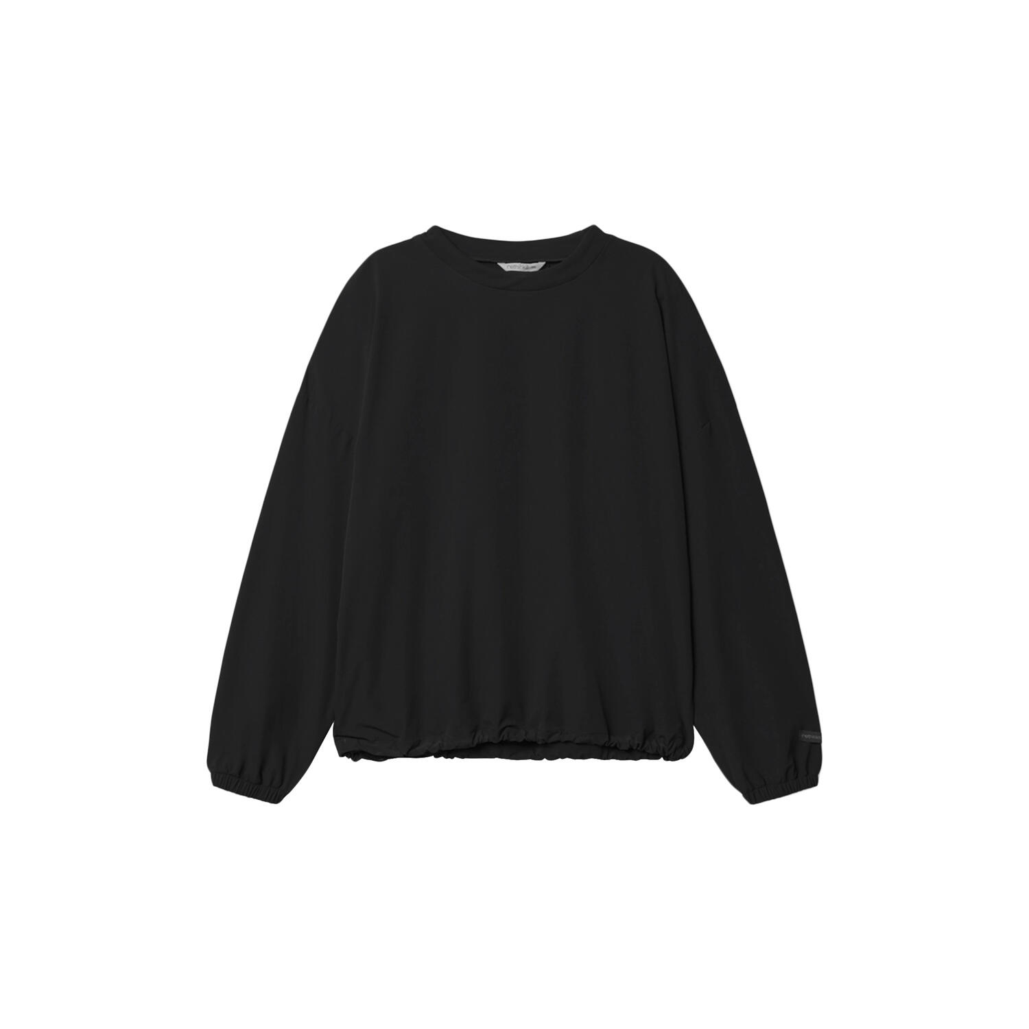 Soft Woven Track Pullover Stroll, black
