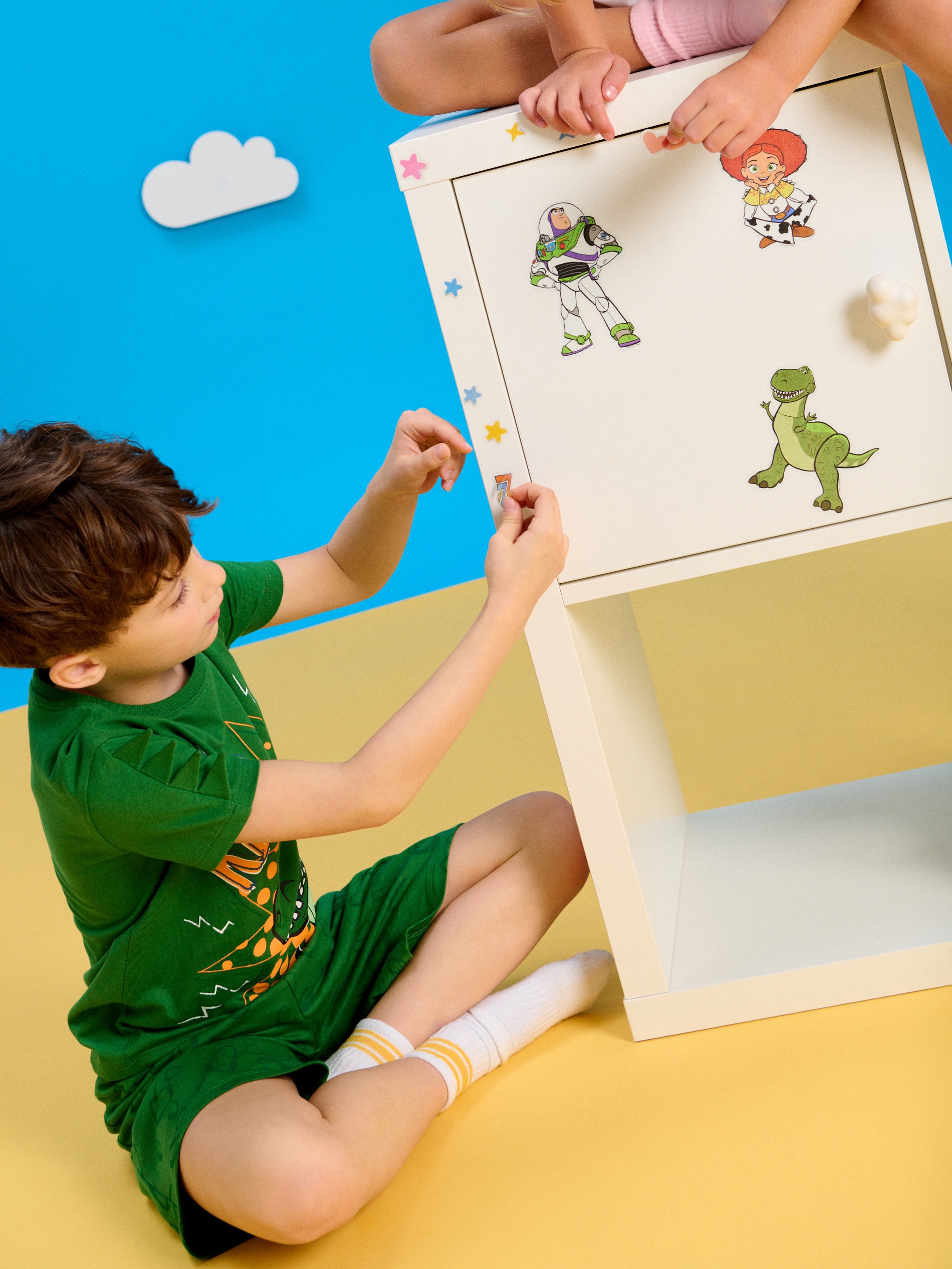 Naklejki na ścianę 6 pack Toy Story