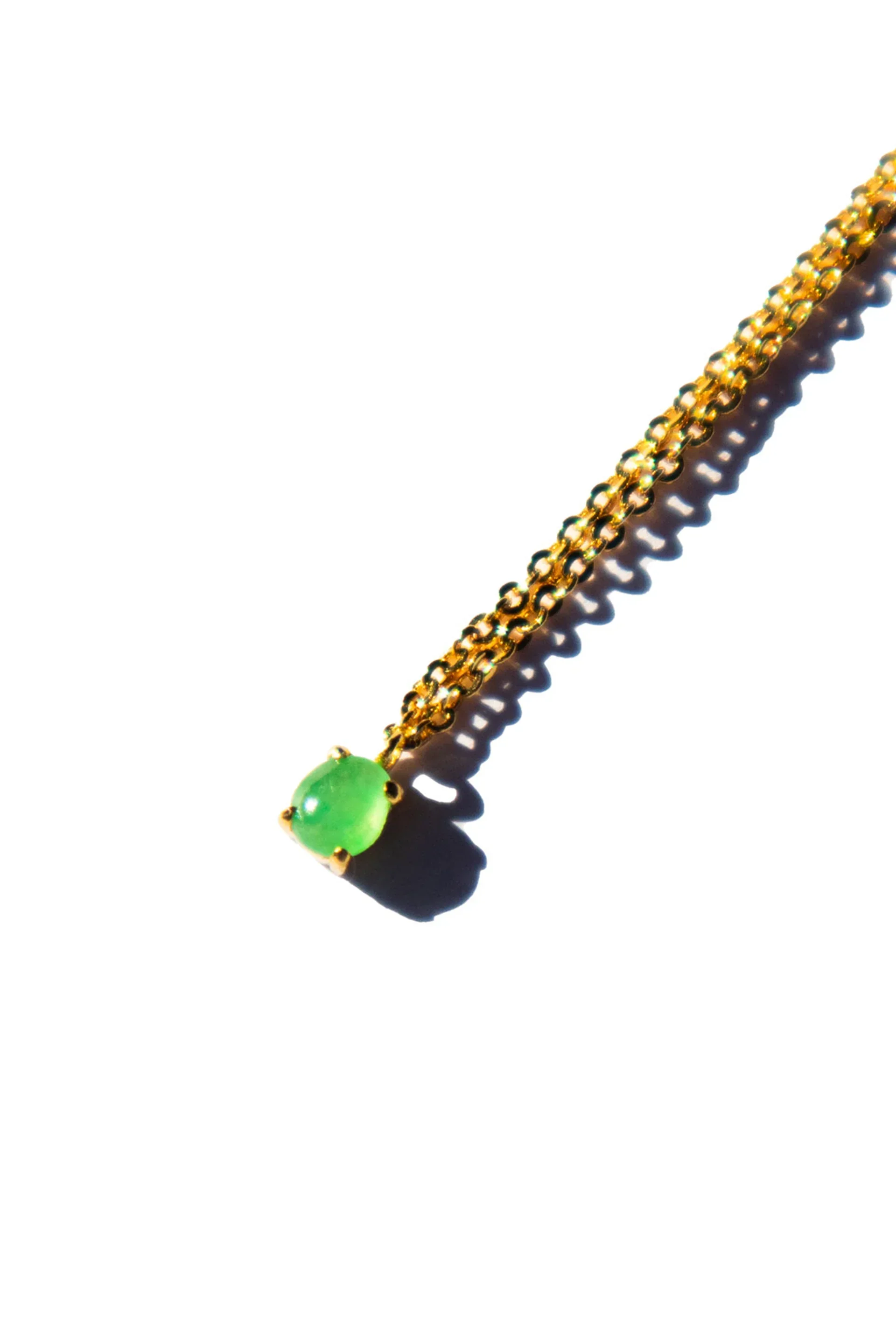 seree Atelier | Kaia — Imperial Green Jade Bracelet