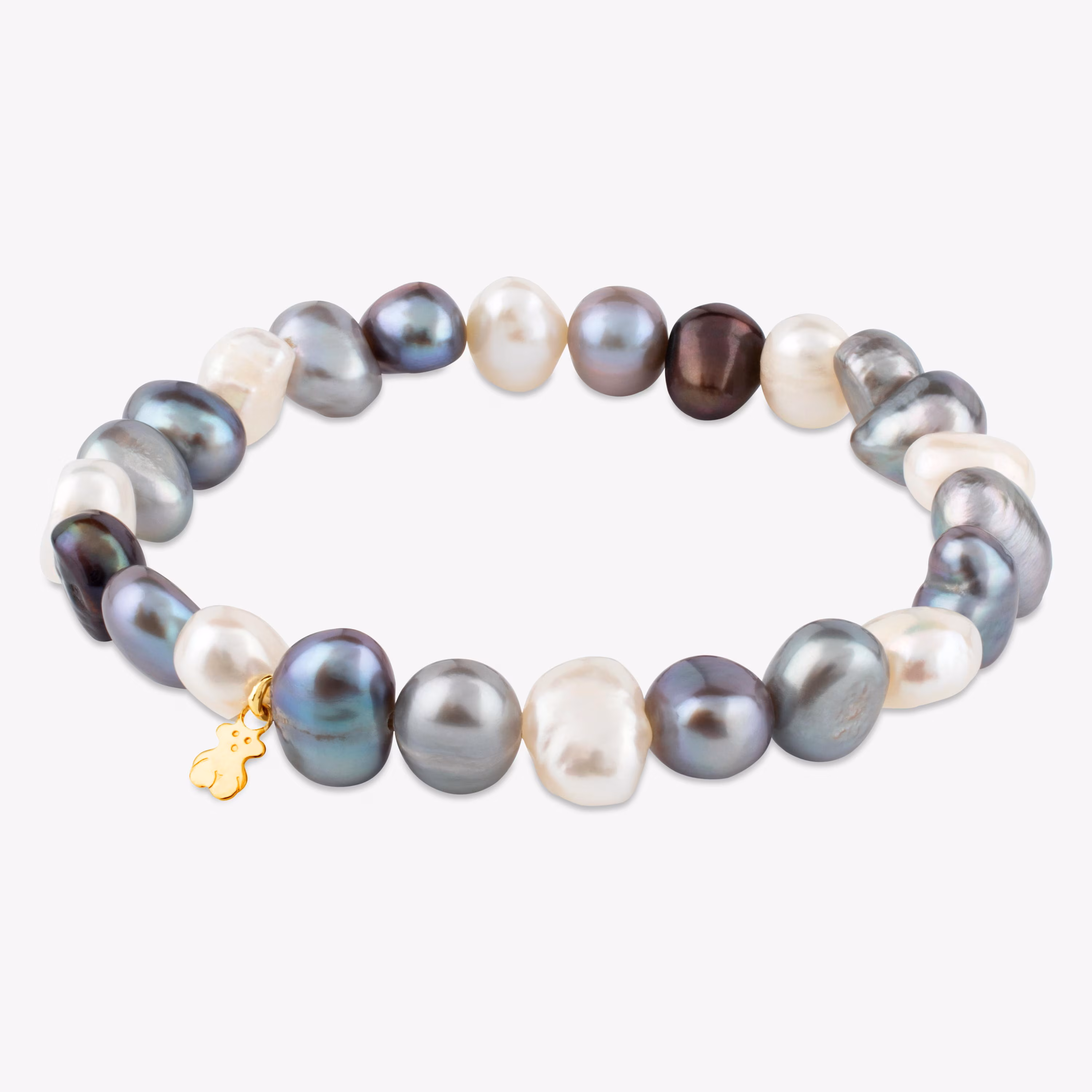 Pulsera de oro y perlas cultivadas barrocas Sweet Dolls