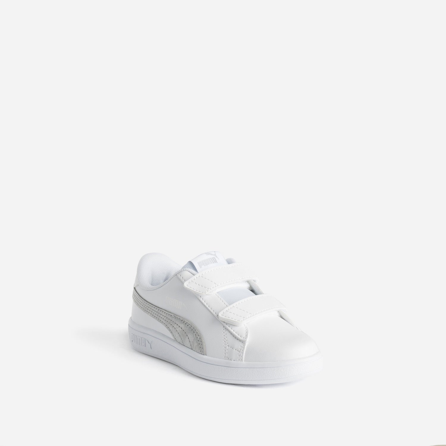 Tennis PUMA blanche et gris argent
