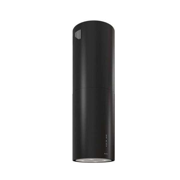 Okap wyspowy GLOBALO CYLINDRO ISOLA 39.7 black 39cm 742 m3/h