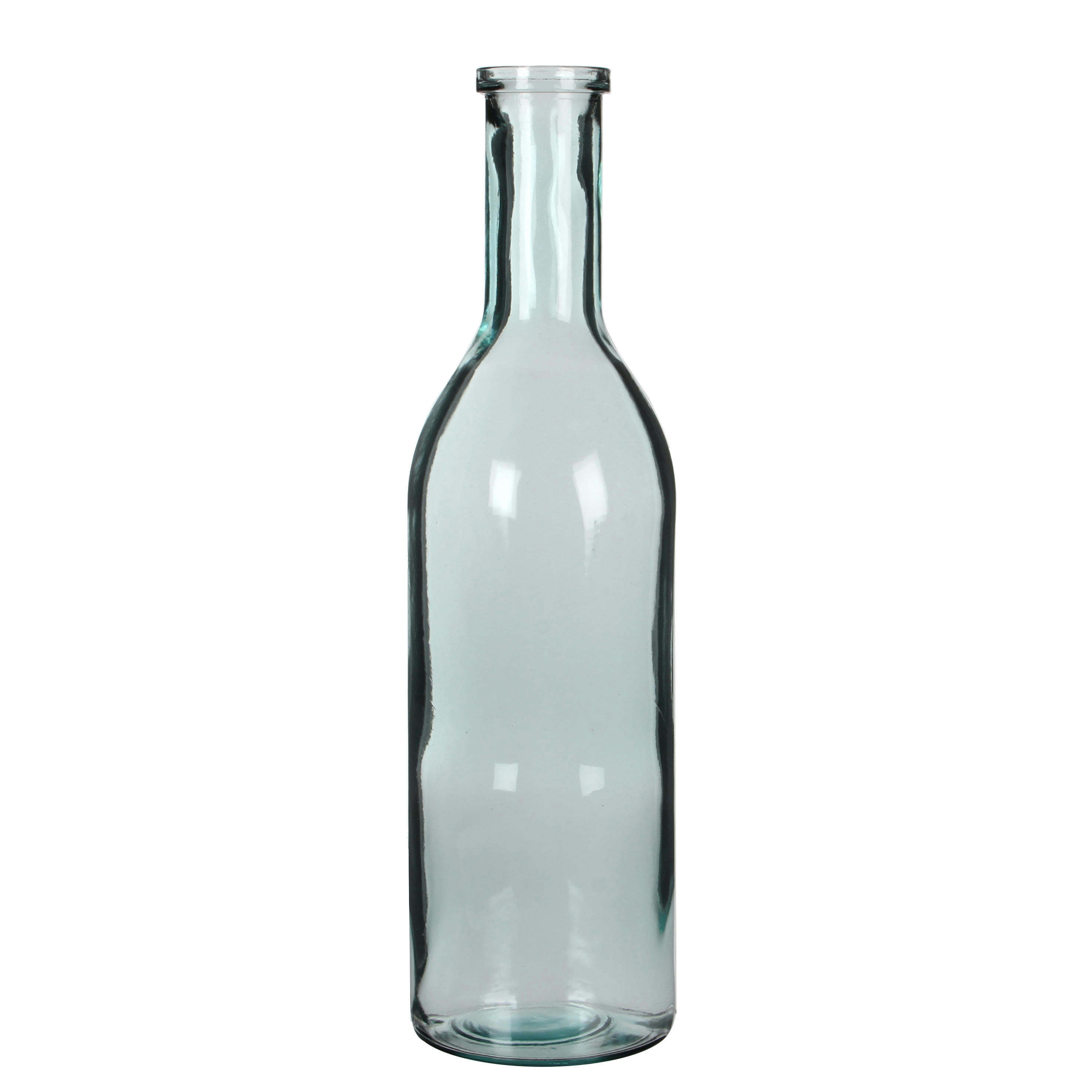RIOJA - Vase bouteille en verre recyclé H50