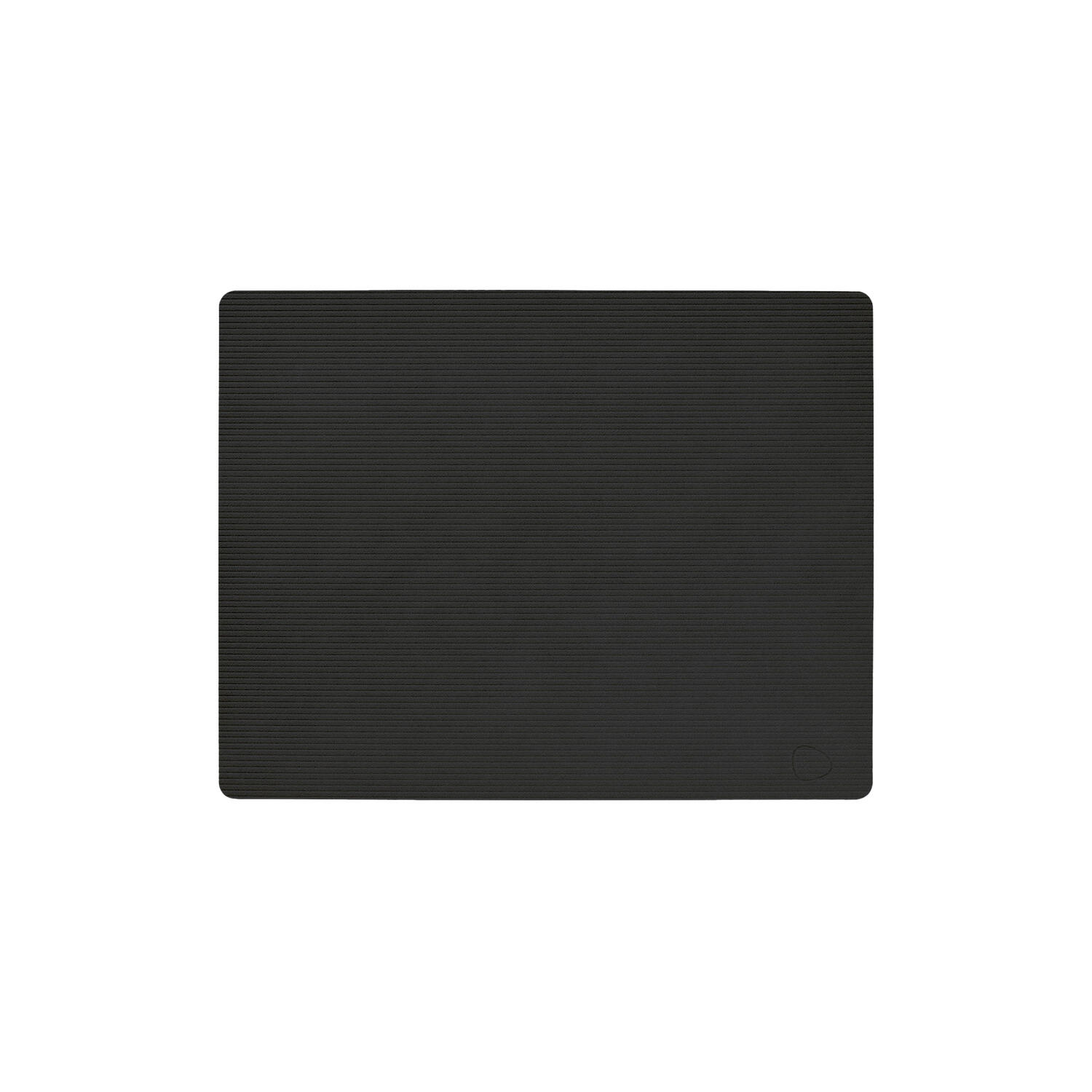 Corduroy d&aelig;kkeserviet Square L, black ink